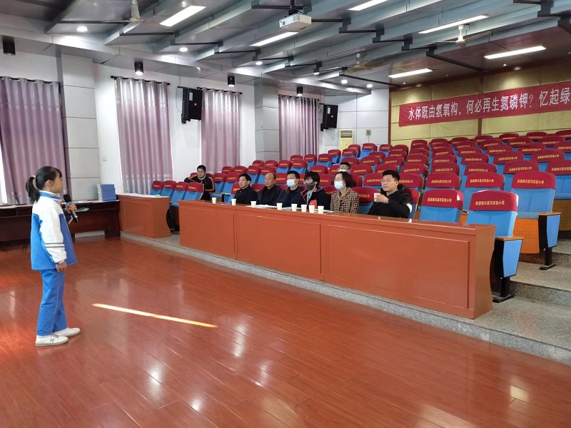 省水利厅领导一行莅临我校视察节水型单位创建工作