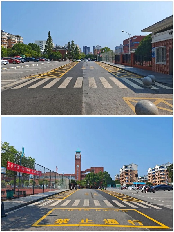 ��ͨ���������ߣ�������ͨ���ɳ���������ʵ��СѧУ�ſڽ�ͨ�ۺ����μ�ʵ